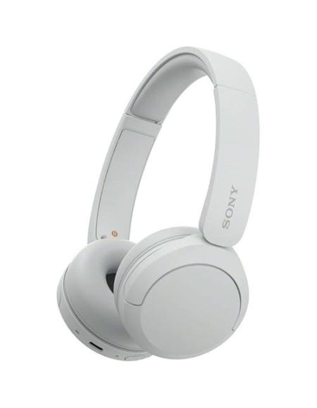 Sony WH-CH520 Wireless Headphones Bluetooth On-Ear Headset with Microphone, White